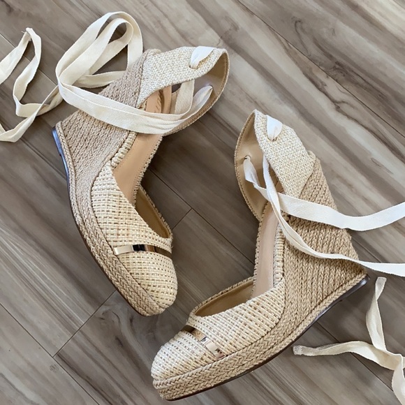 SCHUTZ Shoes - Schutz Hawaii 750 espadrille wedge shoes size 8.5